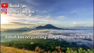 Pandangan gunung yang indah di pagi hari,Story wa ||versi literasi jowo||