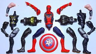 Assemble Marvel Toys ~ SPIDERMAN VS BATMAN VS THOR ~ Avengers Superheroes Assemble Toys