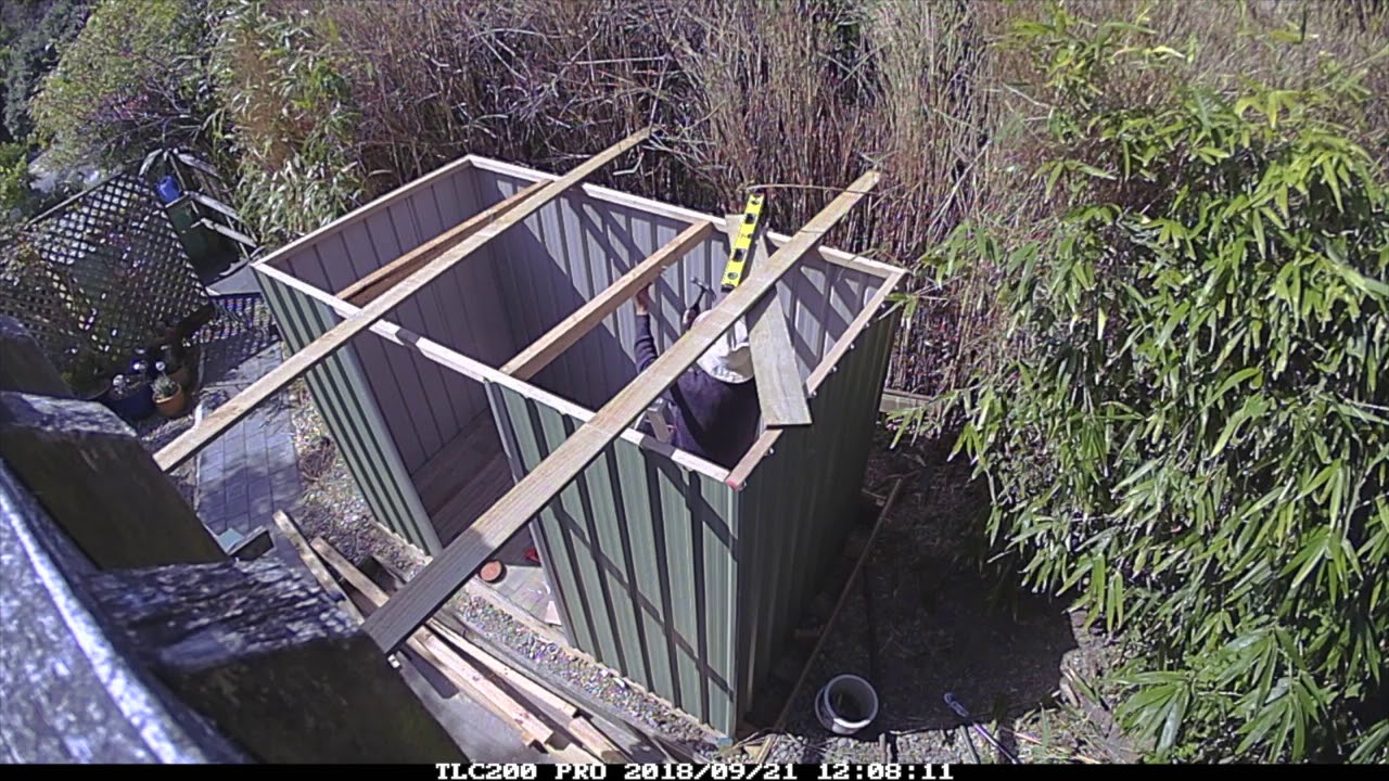 Perfection in Garden Shed Assembly! YouTube