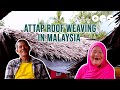 The Traditional Craft of Weaving Attap Roofs
