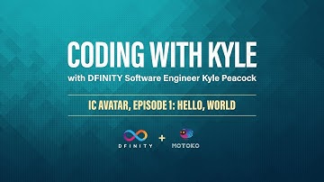 Coding with Kyle | IC Avatar, Episode #1: Hello, World