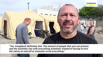 US-Army Mass Personnel Decon Trial