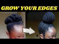HOW TO GROW YOUR EDGES // 4C NATURAL HAIR // LILIAN OKIBE