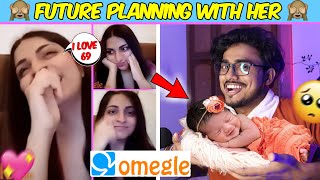 OMEGLE  - Future Planning With Her  ❤️ | Found Love on Omegle | Omegle India | Best Pickup Lines