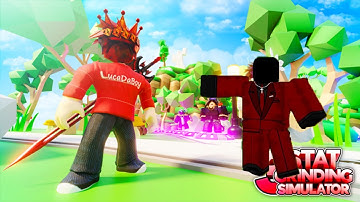 Trying out a button simulator game - Stat Grinding Simulator 3