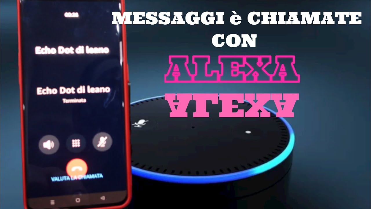 COME INVIARE MESSAGGI AD ALEXA - YouTube