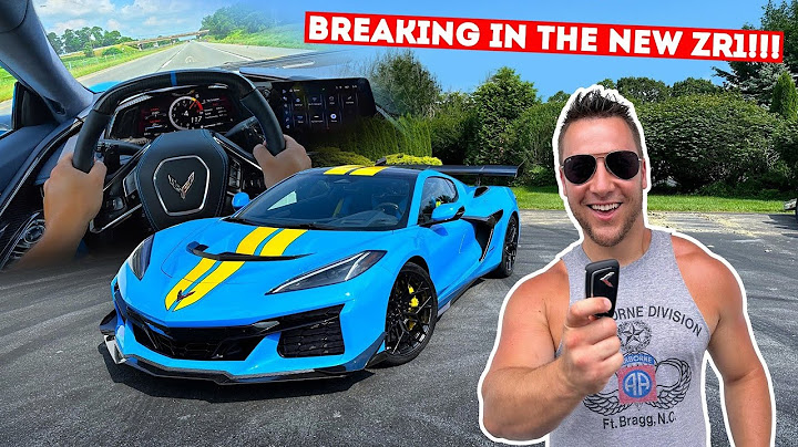 FIRST DRIVE IN MY NEW 1,064HP C8 ZR1!!! *500 MILE BREAK IN COMPLETE*