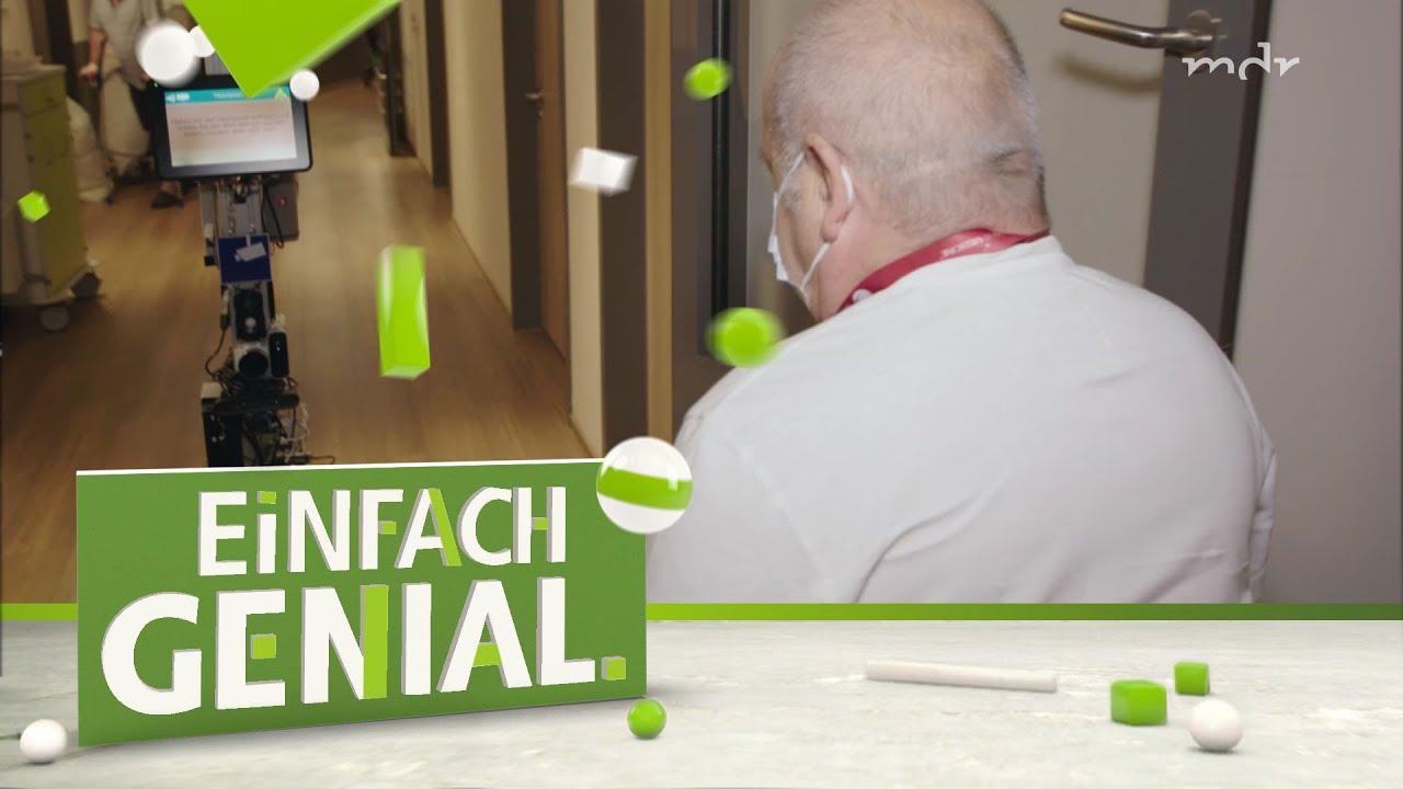 Reha-Roboter für Gehtraining | Einfach genial | MDR - YouTube