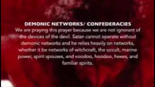 WARFARE PRAYER AGAINST DEMONIC NETWORK WORKING AGAINST YOU. D'BLESSING AGAPEKIND