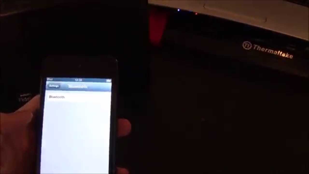 How to use a bluetooth speakeripod or iphone YouTube