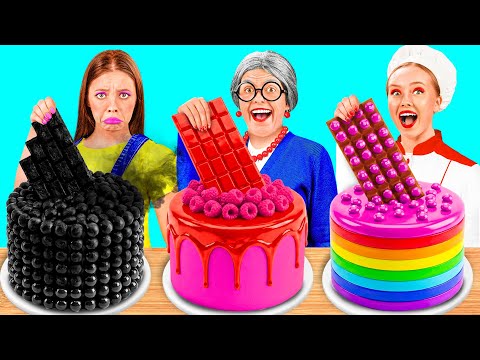 Me vs Grandma Cooking Challenge | Amazing Food Hacks