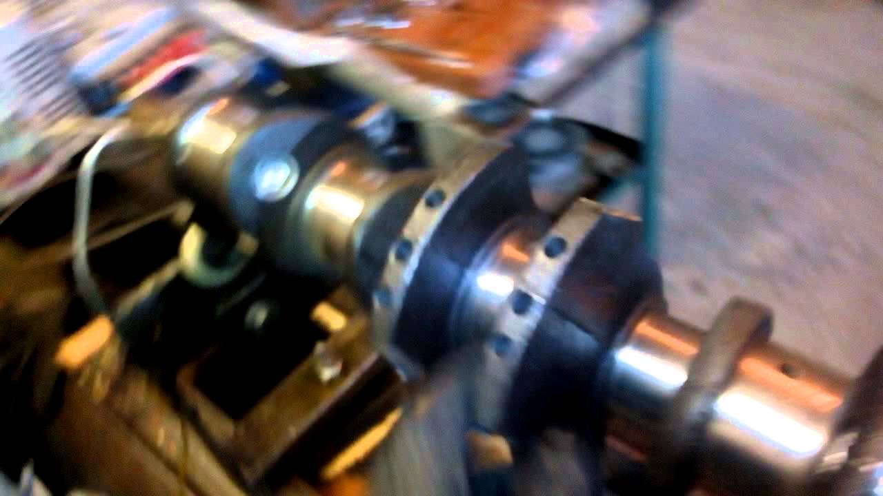 Балансировка коленвала итог - YouTube