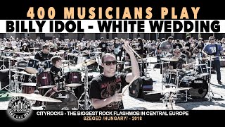 Witness the Epic Collaboration: 400 Musicians Perform Billy Idol - White Wedding
