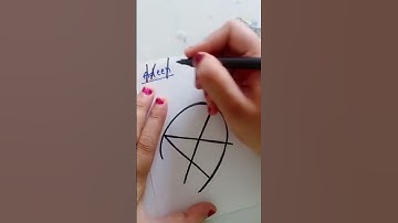 Adeen / Name logo writing 🎨#shorts