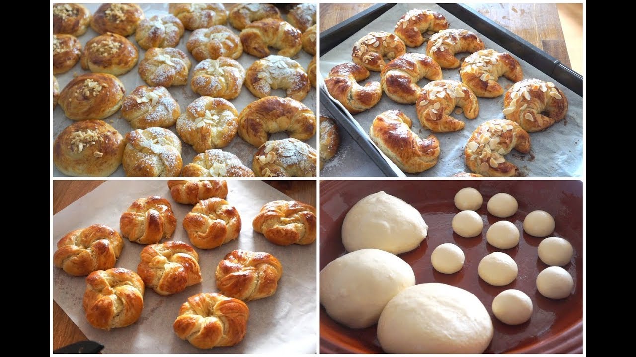 مسمن حلو في الفرن معجنات مغربية حلوة المطبخ المغربي