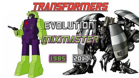 MIXMASTER: Evolution in Cartoons, Movies and Video Games (1985-2017) | Transformers