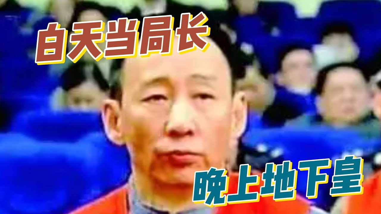 白天当局长晚上成地下皇，落网后死刑罚款1.5亿，这个狠人究竟做了什么？