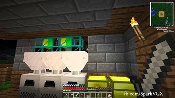 FTB Modpack E8: Finishing the processing room :D