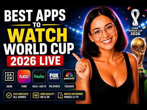 Best Apps To Watch FIFA World Cup 2026 Live