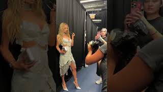 Paris Hilton Backstage at 2024 Video Music Awards