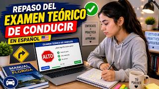 REPASO DEL EXAMEN TEORICO EN ESPANOL. LICENCIA DE CONDUCIR