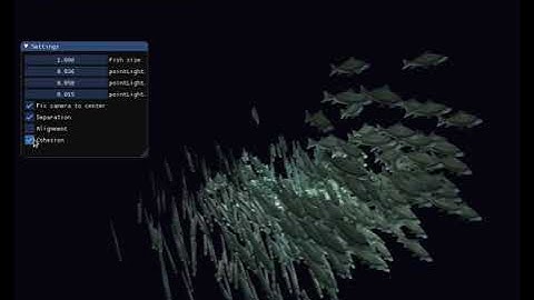 Artificial Life Simulation: Boids (OpenGL)