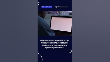 What is E-commerce security?
