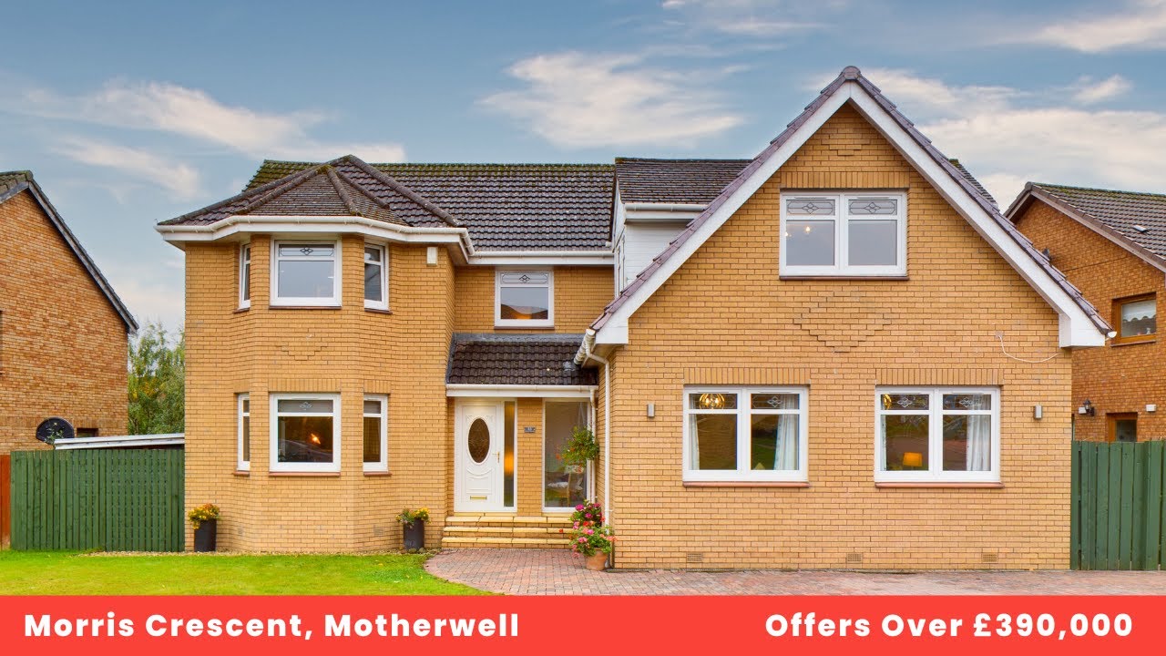 Offers Over £390,000 - Executive Family Home in Popular Motherwell Estate