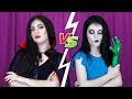 8 DIY Zombie Make-Up vs Vampire Make-Up Ideen