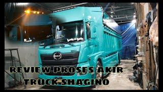 Review proses akir truck shagino || tam cargo❗100% siap tempur |spregen custom payakumbuh