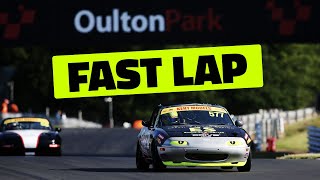 Fast lap #oultonpark in an #mx5 #carracing #brscc #racing