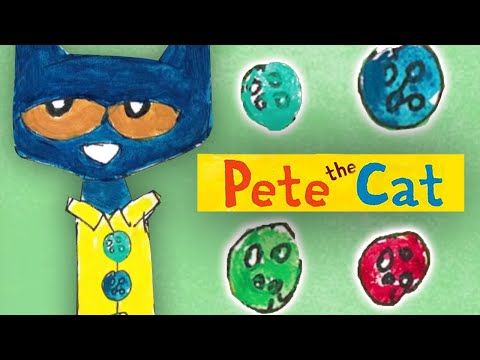 PETE THE CAT & His Four Groovy Buttons | Book Trailer & Music Video