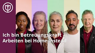 Ich bin Betreuungskraft - Arbeiten bei Home Instead
