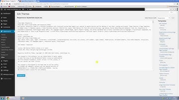 Wordpress 3.8.1 Responsive Theme - Remove Author and Date from articles (1080p)