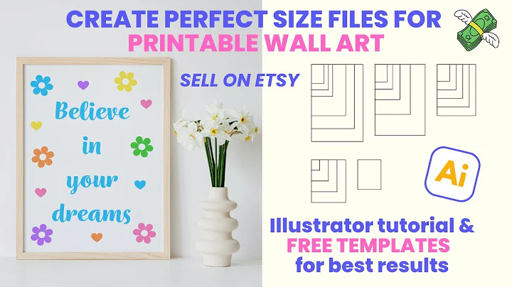 Creating Perfect File Sizes for Etsy Digital Wall Art