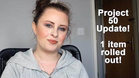 Finish 50 Project Pan || Update 1 || 3 Months