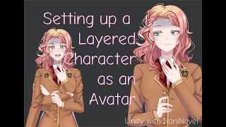 Using a Layered Character as an Avatar in Unity with NaniNovel