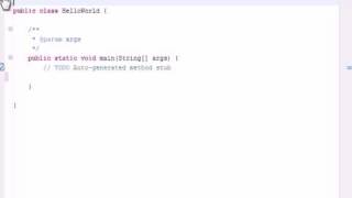 Java Tutorial one, Basic Application screenshot 1
