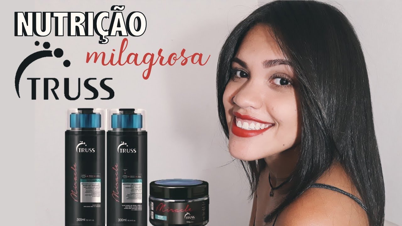 MIRACLE TRUSS 😱 RESENHA COMPLETA E PASSO A PASSO | shampoo, máscara e condicionador ✨