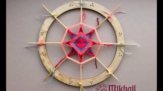 Плетеная Мандала с Михаилом Даниловым. Урок 2. Плетеная Мандала с Михаилом Даниловым. Урок 2.