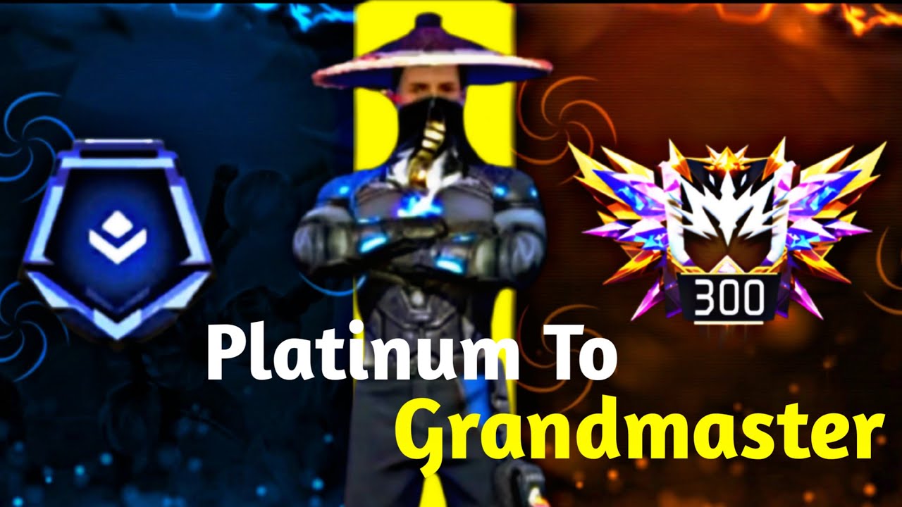 Platinum To Grandmaster on Free Fire