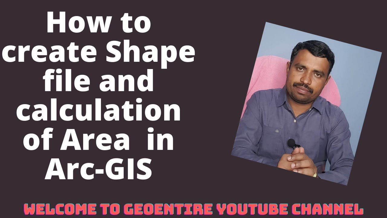 Creation of shape file and calculation of length and area of features in Arc-GIS Software