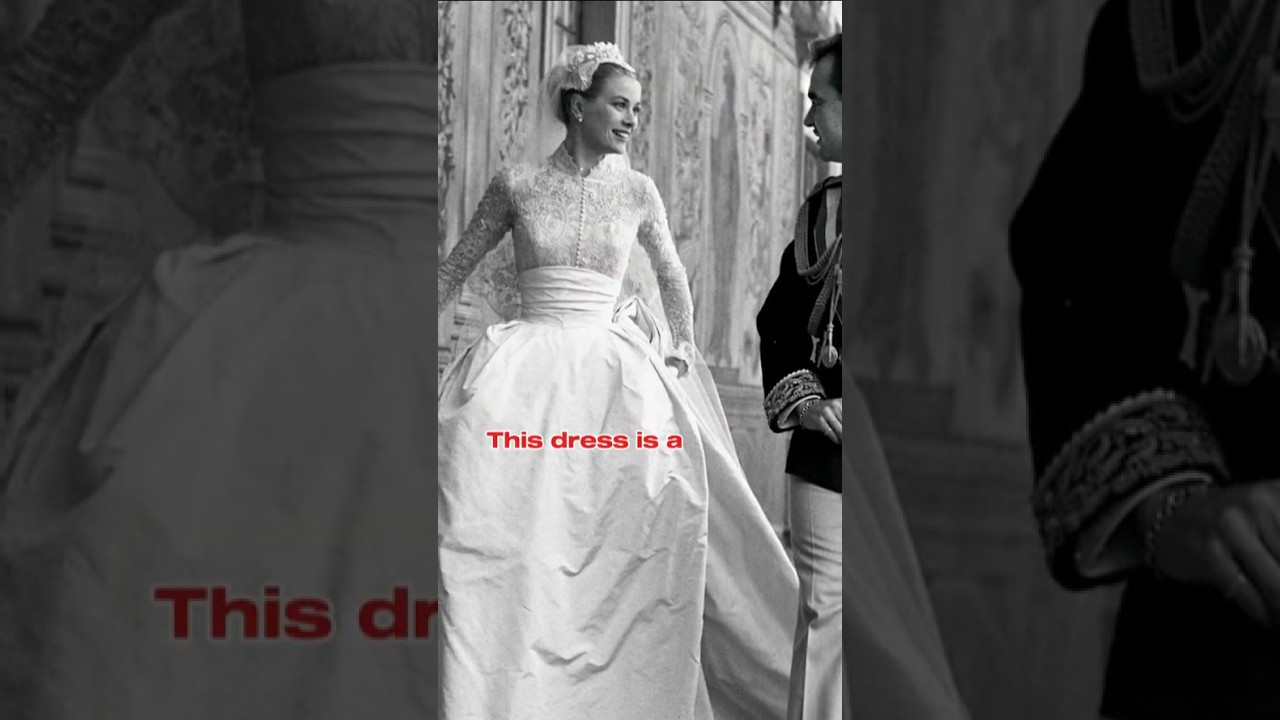The Secret Behind Grace Kelly’s Wedding Dress!