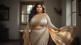 Den Hour Desi Beauty Walk Village Aesthetic Saree Look Peaceful Indian Village Cinematic Video