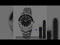 WISHDOIT New NH34 Men's Sports Automatic Mechanical GMT Sapphire Stainless Steel Waterproof 15 ATM W