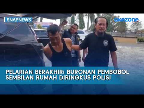 Buron Tiga Tahun, Pelaku Pembobolan di Sembilan TKP Akhirnya Diringkus Polisi