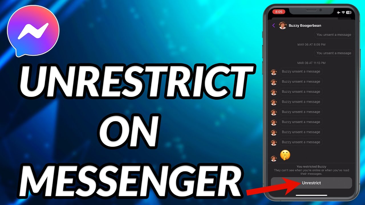 how-to-unrestrict-on-messenger-youtube