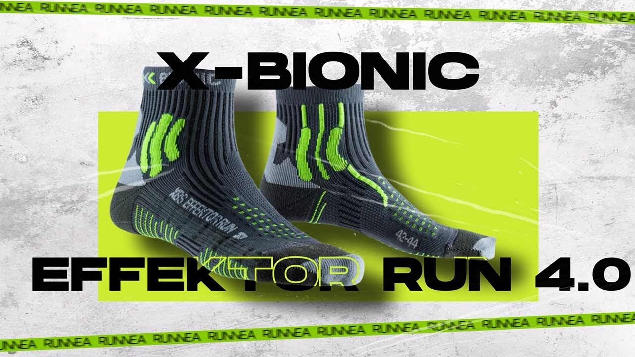 X-Bionic Effektor Run 4.0, calcetines específicos para correr de alto ...