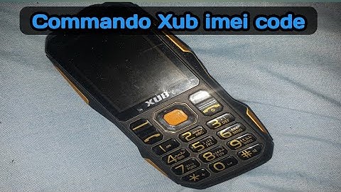 commando xub mobile imei code