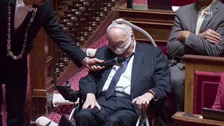 The testimony of Senator Gilbert Bouchet, who suffered from Charcot's disease